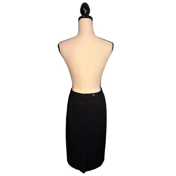 Le Suit Woman Career Seperates Textured Pencil Straight Skirt Plus Sz 20W Black - Picture 4 of 6